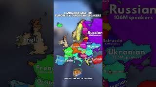 Language map of Europe