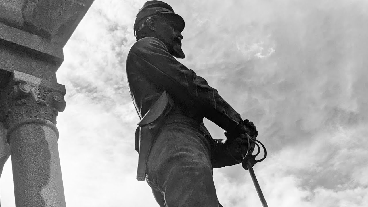 Garfield Street Civil War Monument in Pottsville Pennsylvania YouTube