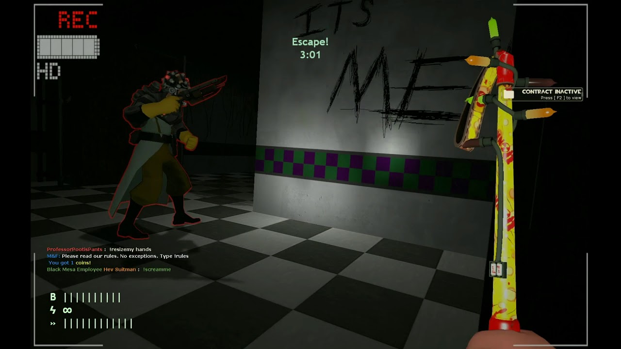 Microsoft Sam Plays TF2 Community Game Modes Episode 8 - FNAF SLENDER FORTRESS