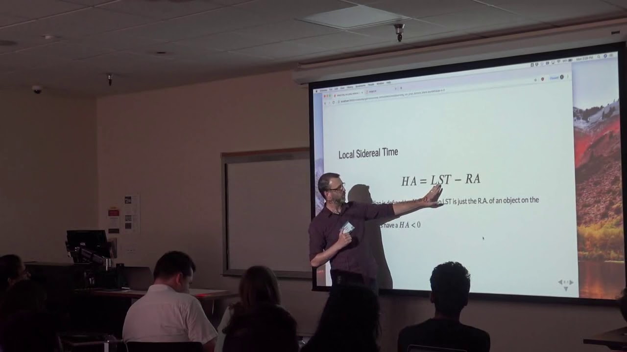 Preparation for an Observing Run - GROWTH Astronomy School 2019