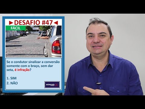 Vídeo: O que significa quando um motorista estende o braço esquerdo?