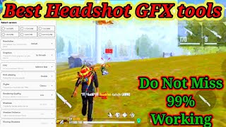 Best Headshot Gfx Tools For Free Fire Max ।। New Update 2022😮 screenshot 4
