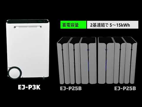 荏原実業 ポータブル蓄電池 EJ P3K紹介ビデオ