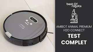 Amibot H20 connect : un robot aspirateur-laveur adapté aux animaux