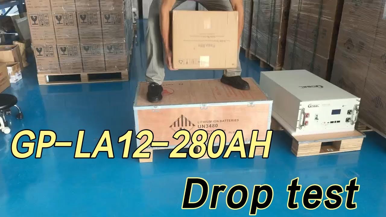Drop Test: Gobel Power 12V 280Ah LiFePO4 Battery GP-LA12-280AH - YouTube