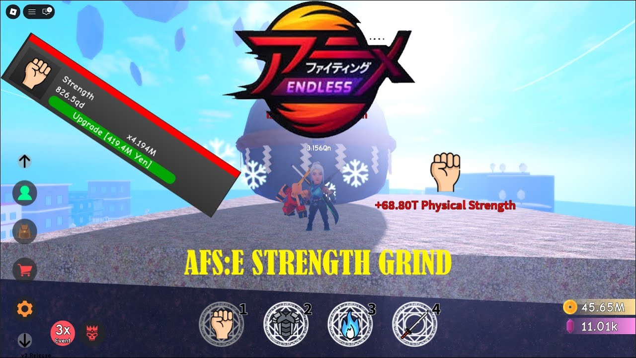 Watch Me grind strength in AFS:E!!!