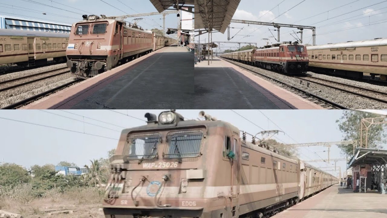 Wap4 Engine 3 in 1 AJJ and EDDX Wap 4 in action Celebrating 30 years glorious run ...