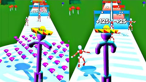 Tall man run gameplay all levels - walkthrough ( android iOS ) part 10 |level 100-110 | New update