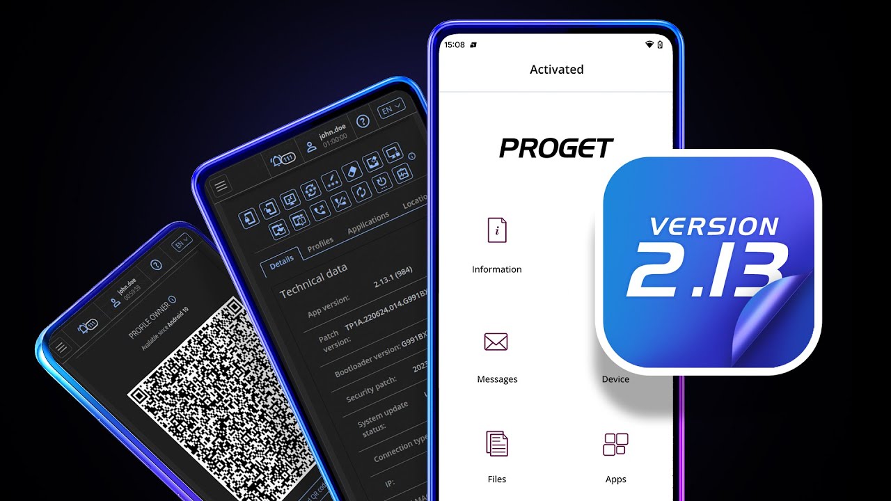 Proget - release 2.13
