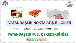 KPSS Vatandaşlık Full Çekeceksiniz #Kpss #EKPSS #EKYS #Öabt #Lisans #Önlisans