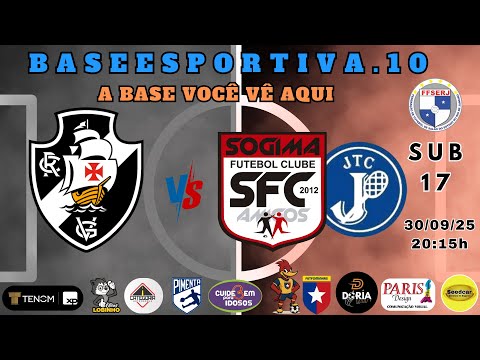 VASCO X  JACAREPAGUÁ T.C  / SOGIMA  SUB 17 CAMPEONATO ESTADUAL FFSERJ  30/09/25