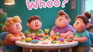 Tiny Talkers | Learn Food Names for Toddlers 🍞🥛🍪 | Slow & Repeating 3D Animation