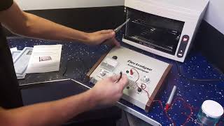 Electrolyse Automatique, Setup And Preparation For Permanent Hair Removal.
