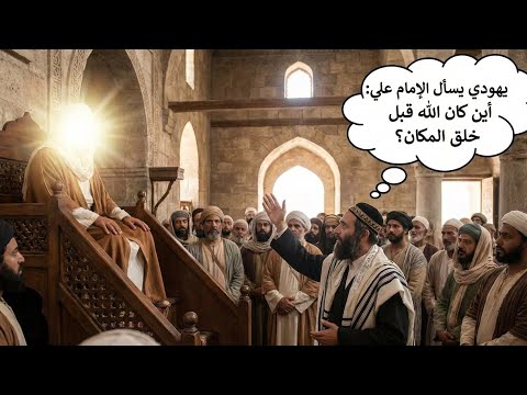 يهودي يسأل الإمام علي أين كان الله قبل خلق المكان شاهد الرد الذي أذهله