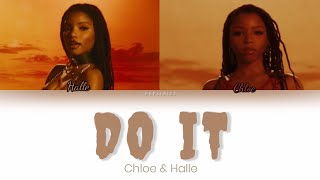 DO IT - CHLOE X HALLE [Color Coded Lyrics]