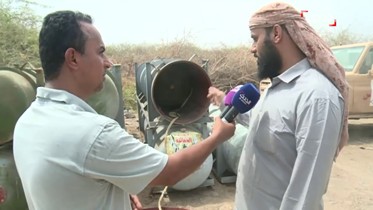 مراسل الحدث يعثر على صواريخ الحوثي الباليسيتية