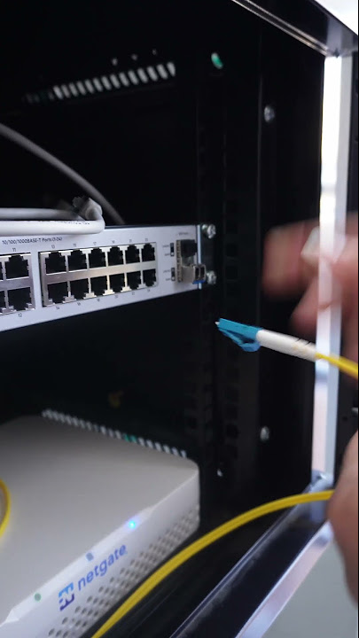 débrancher la fibre optique, précaution.?