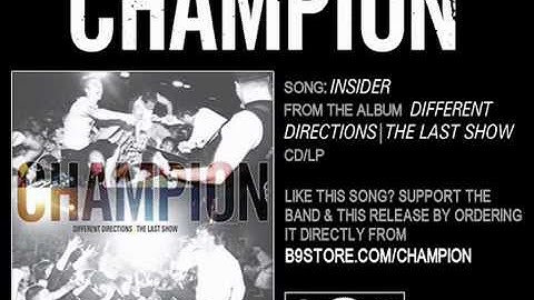Insider by Champion
