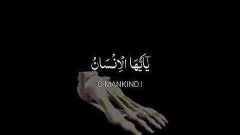 القارئ عبد الباسط عبد الصمد ياايها الانسان ماغرك بربك الكريم حالات واتس اب دينيه