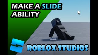 how to make a SLIDE in Roblox Studio