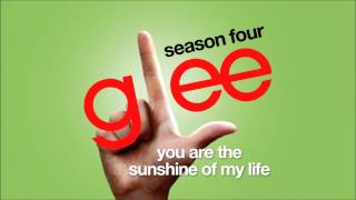 Video thumbnail of "You Are the Sunshine of My Life - Glee [HD FULL STUDIO]"