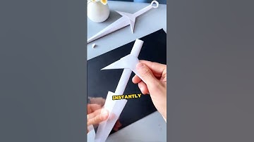 This Guy Folds an Origami Kunai! 😍
