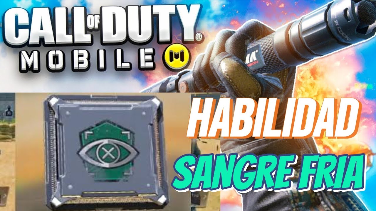 "HABILIDAD SANGRE FRIA" Call Of Duty Mobile - YouTube