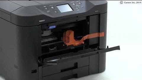 Setting up the printer Canon MAXIFY MB5070