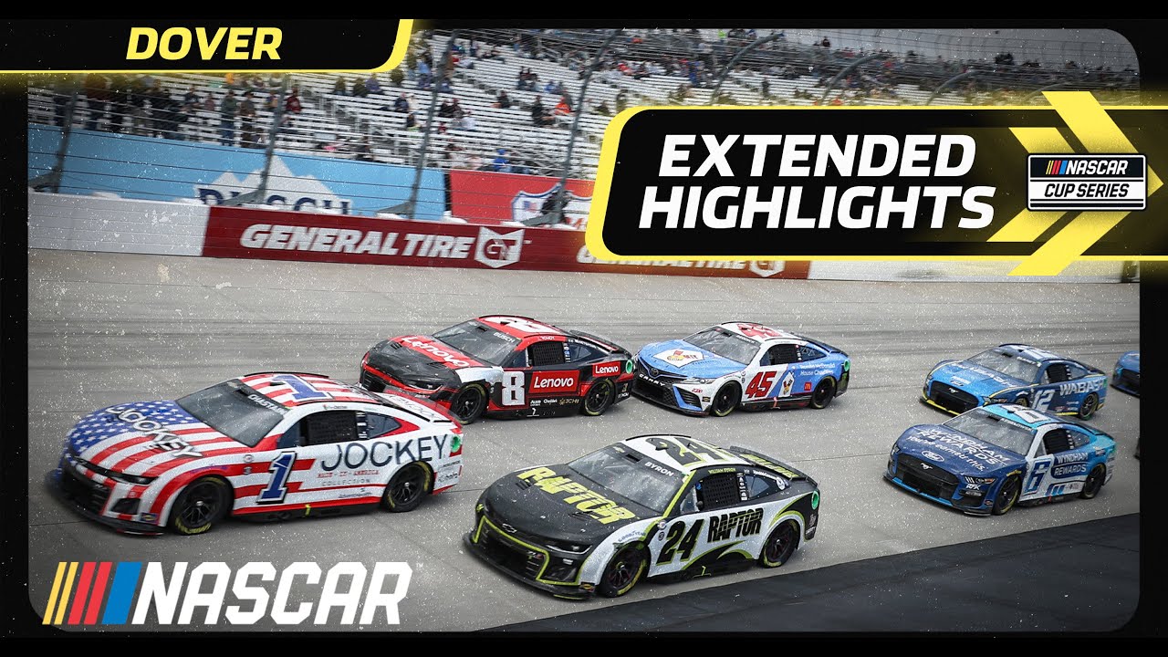 Würth 400 from Dover Motor Speedway NASCAR Cup Series Extended Highlights 