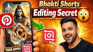 Mobile Se Bhakti Shorts Kaise Banaye? | Pinterest + InShot Full Tutorial Video  screenshot 5