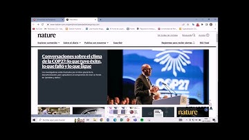 Video Tutorial Nature Publishing - Biblioteca Unipamplona