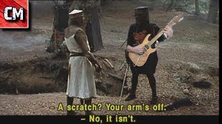 how to play: epic medieval fingerpicking sequence // guitar lesson // harley benton fusion pro