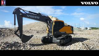 Remote Control Excavator Toy Volvo Model | Double E E588