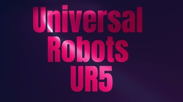 Universal Robots UR5 (simple pick and place task)