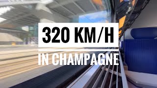 On board the TGV at 320km/h