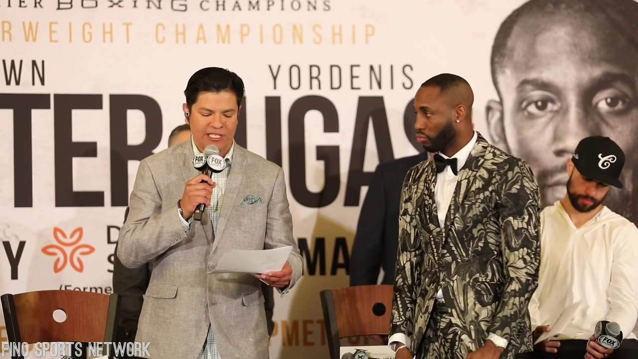 SHAWN PORTER & YORDENIS UGAS INTENSE FACE OFF ON FINAL PRESSER YouTube