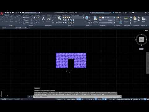 AutoCAD 2021 Tutorial: how to edit hatch ?