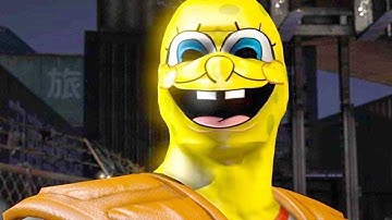Mortal Kombat XL - SpongeBob Sub-Zero PC Mod Performs Intro Dialogues Vs All Characters