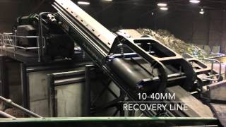 Trommel Fines Cleanup Waste Screen Flip Flow Screen