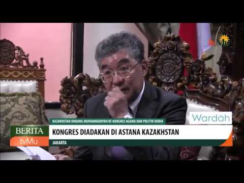 Kazakhstan Undang Muhammadiyah Untuk Hadiri Kongres Agama Dan Politik Dunia