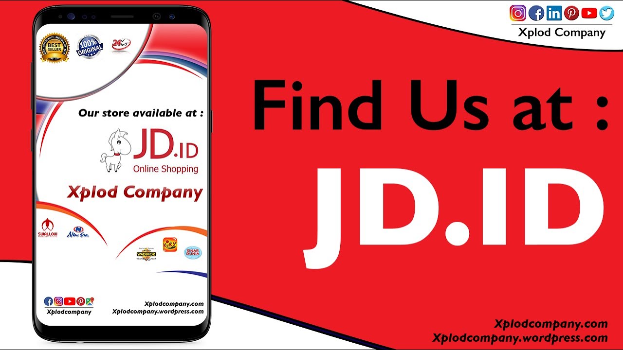 Xplod Company Retail Online Shop, Online Store | Toko Online Xplod Company di JD ID