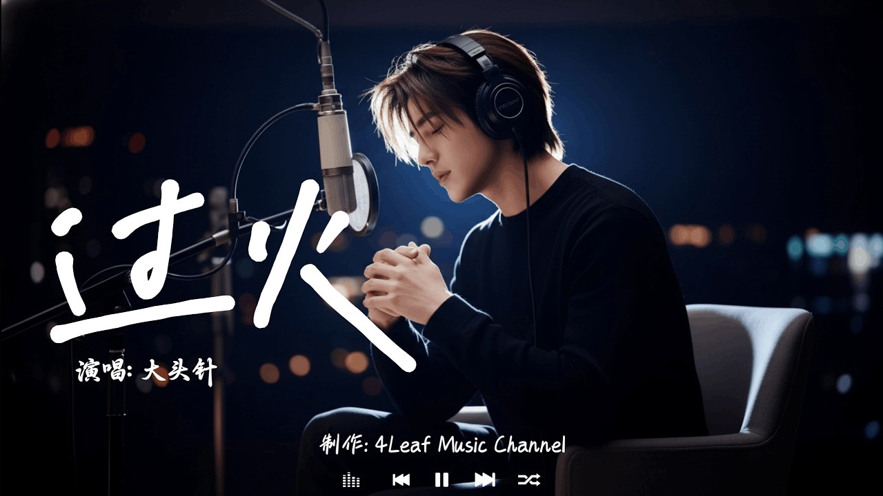 过火 - 大头针 | Guo Huo - Da Tou Zhen「是否对你承诺了太多还是我原本给的就不够，你始终有千万种理由我一直都跟随你的感受。」♪【動態歌詞MV】♪