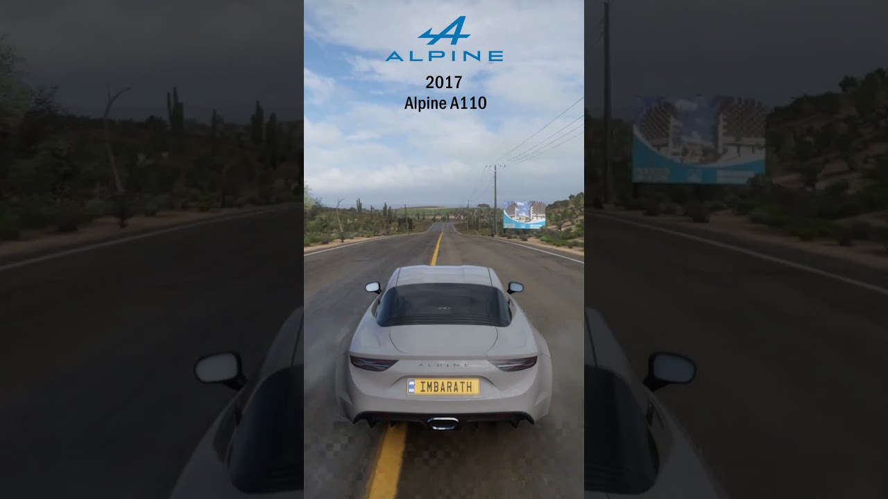 Alpine Evolution in Forza Horizon 5