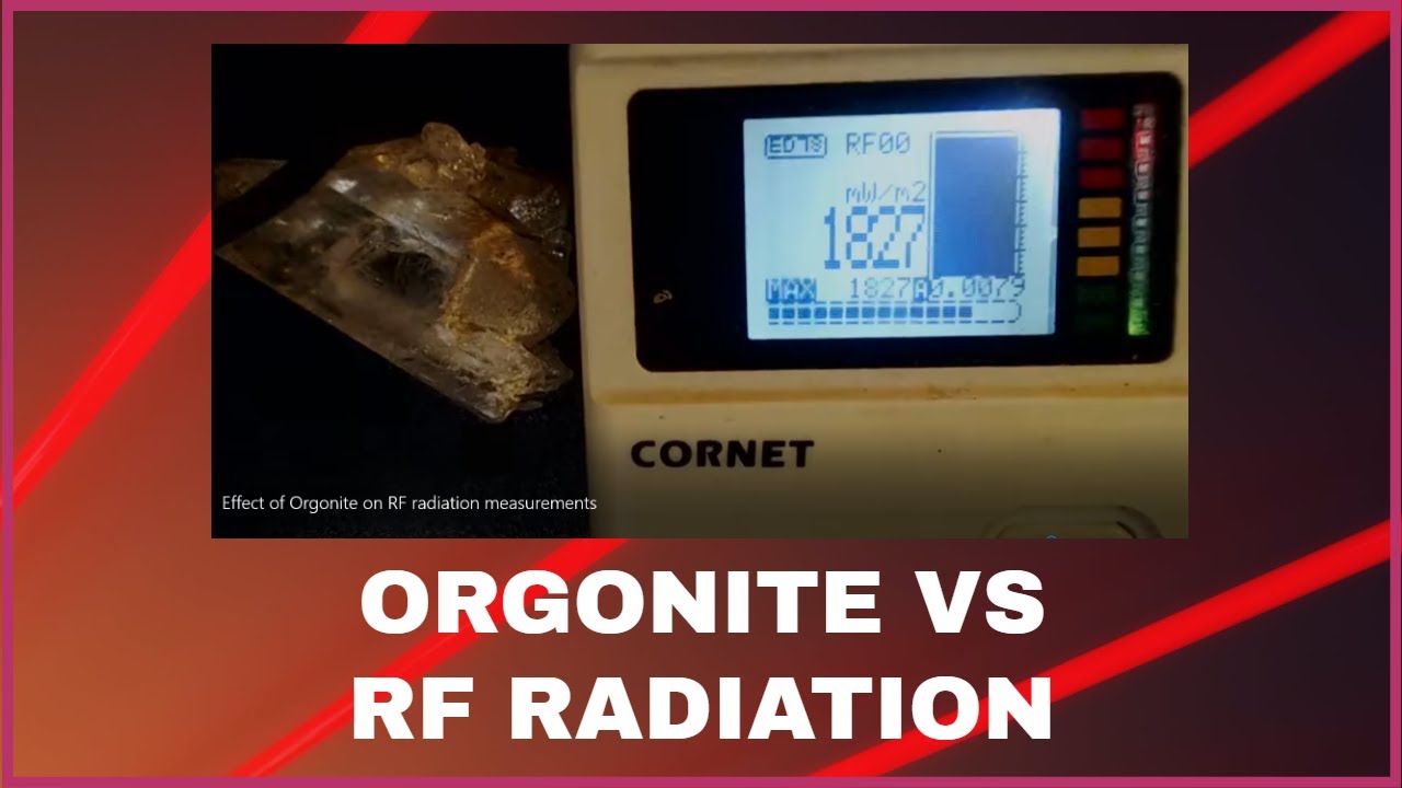 Effect of Orgonite on RF Radiation Measurements