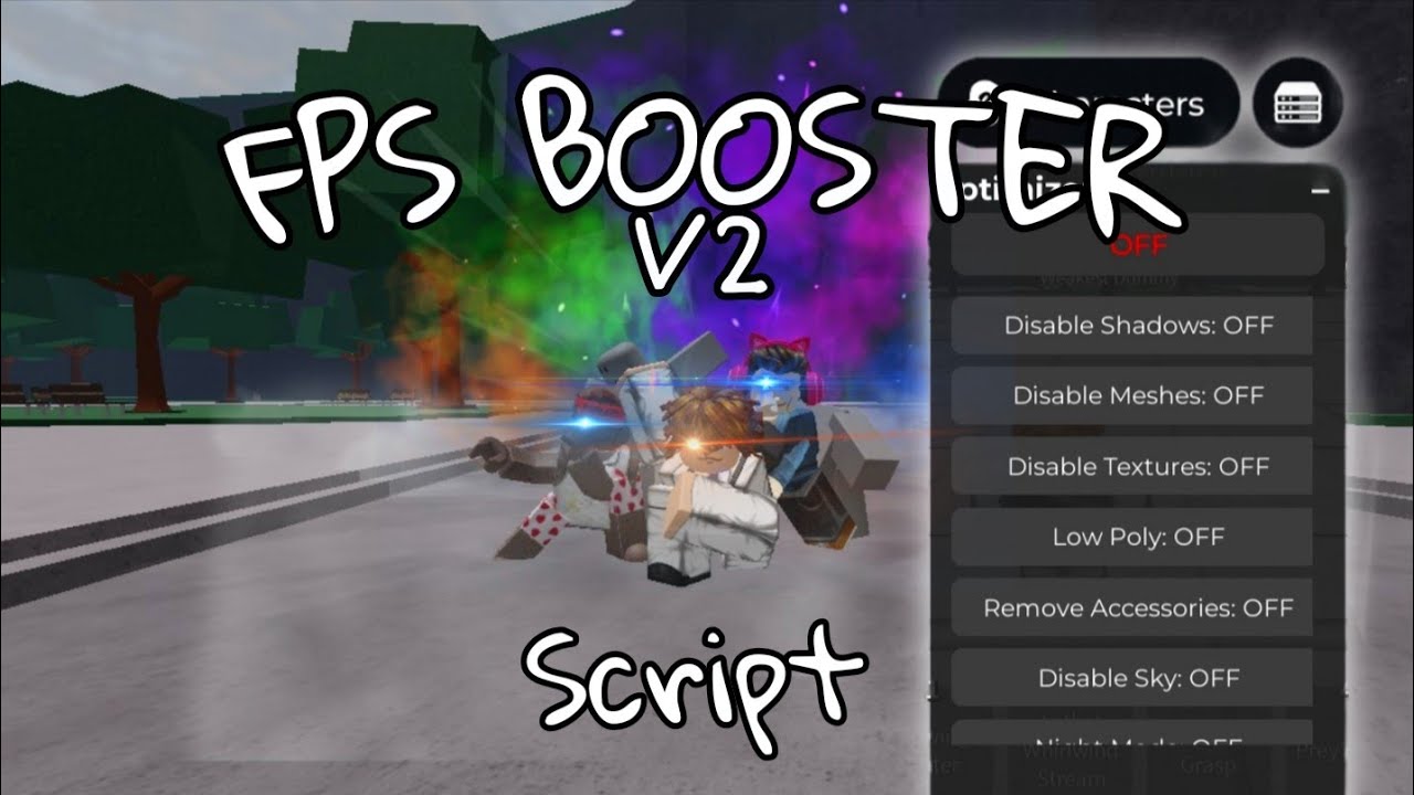 FPS BOOSTER V2 • SCRIPT | TSB | THE STRONGEST BATTLEGROUNDS