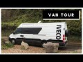 Our selfbuild van tour  iveco  family of 5