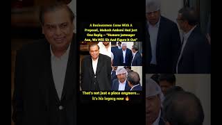 Mukesh Ambani’s One-Line Reply About Jamnagar Says Everything About His Vision ✨💼 #mukeshambani