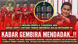 Berita Timnas Indonesia Malam Ini, MINGGU 18 OKTOBER 2026 HARI INI | Kabar PSSI Terbaru