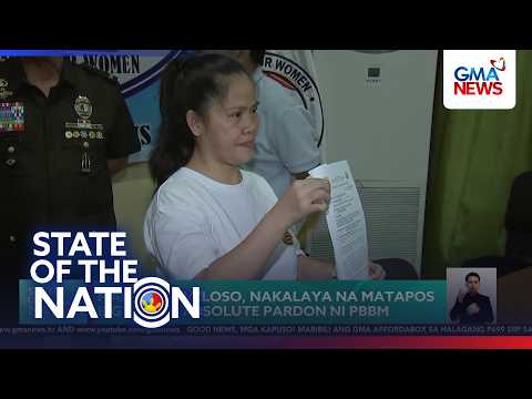 Mary Jane Veloso finally free after getting PBBM’s absolute pardon | SONA