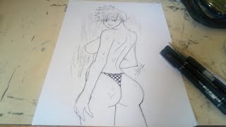 Speed drawing tracer (overwatch) hot sexy +18